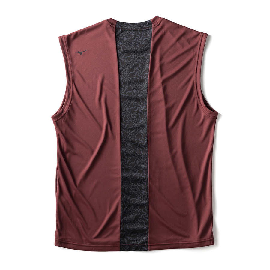 Mizuno SR4 TRAINING TANK Maroon red